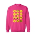 thumbnail image 1 of IWPF - Women's Plus Sweatshirts and Hoodies - Emoji Group, 1 of 5