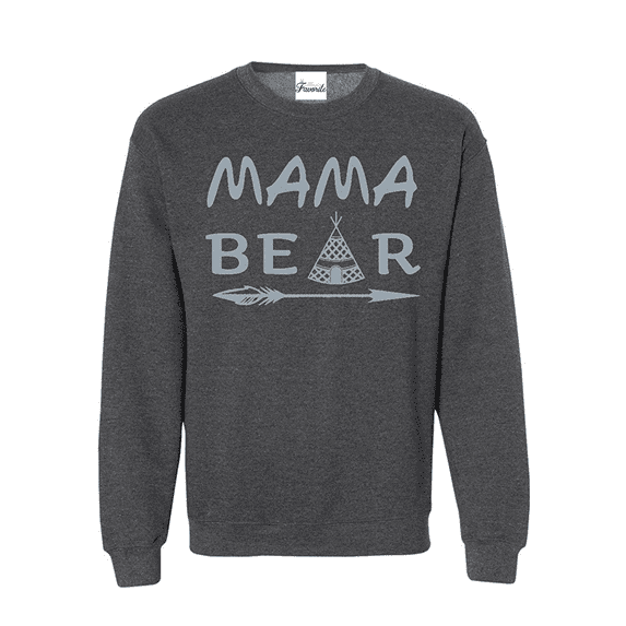 Women's Plus Sweatshirts and Hoodies - Mama Bear