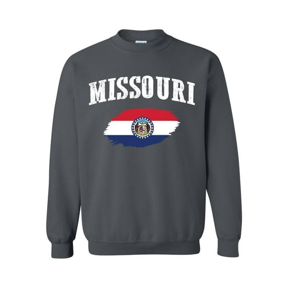 Women's Plus Sweatshirts and Hoodies - Missouri Flag