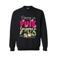thumbnail image 1 of Women's Plus Sweatshirts and Hoodies - Pretty in Pink Dangerous in Camo, 1 of 5