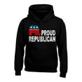 thumbnail image 1 of Women's Plus Sweatshirts and Hoodies - Proud Republican, 1 of 5