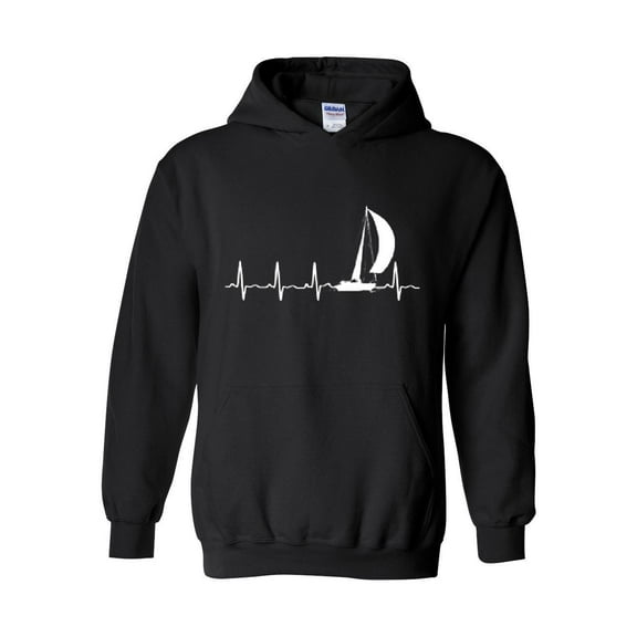 Women's Plus Sweatshirts and Hoodies - Sailing Heartbeat