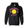 thumbnail image 1 of IWPF - Women's Plus Sweatshirts and Hoodies - Softball Girl, 1 of 5