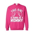 thumbnail image 1 of Women's Plus Sweatshirts and Hoodies - This Girl is Gonna Be a Mommy, 1 of 5