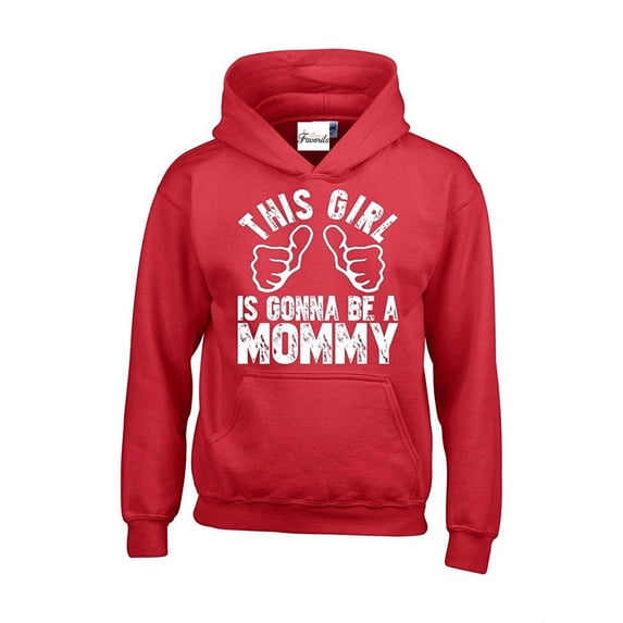 Women's Plus Sweatshirts and Hoodies - This Girl is Gonna Be a Mommy