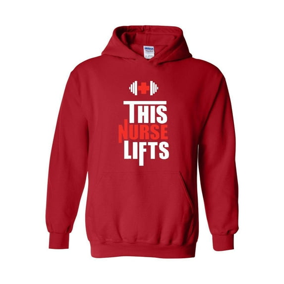 Women's Plus Sweatshirts and Hoodies - This Nurse Lifts