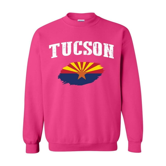Women's Plus Sweatshirts and Hoodies - Tucson Arizona Flag