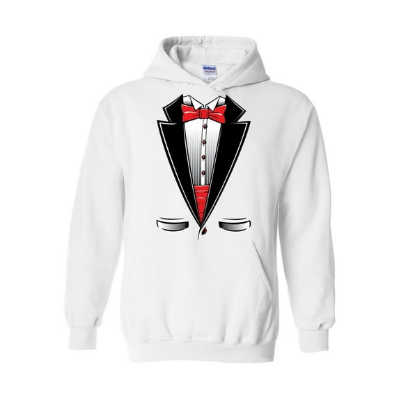Women's Plus Sweatshirts and Hoodies - Tuxedo Prom Costume