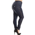 thumbnail image 1 of Women's Plus size Skinny Jean Ladies Plus size Eyelet Jean, 1 of 4