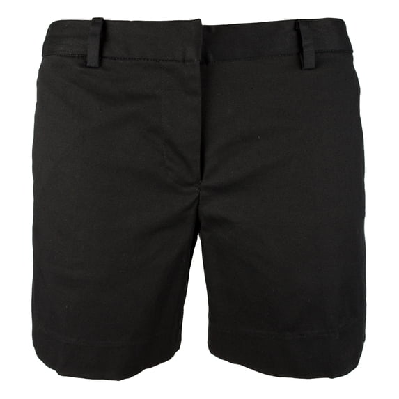 Women's Plus size Stretch Chino Shorts Black 24W