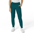 thumbnail image 1 of Wink W123 Women's Comfort Waist Cargo Jogger Scrub Pant, Caribbean Blue, 2X Womens, 1 of 6