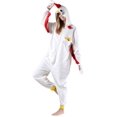 thumbnail image 1 of Women's Plush Animal Onesie Pajama, Chicken, L/XL, 1 of 5