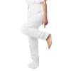 Women's Plush Fleece Footed Pajama Pants - Fuzzy Cozy Footie Sleepwear Comfy Soft Winter Lounge Trousers