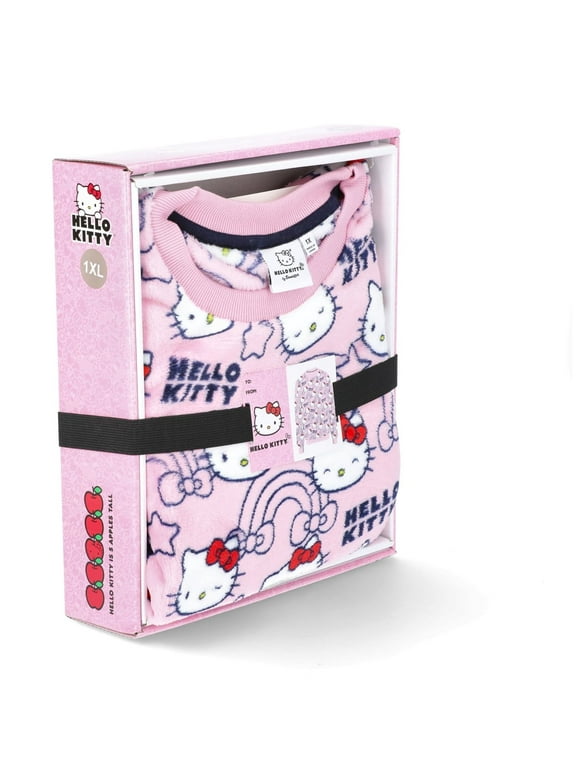 Women's Plush Graphic Character Sweatshirt Gift Box, Sizes XXS-4X