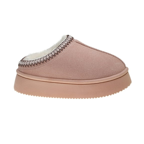 Women's Plush Lined Slippers Indoor Outdoor Memory Foam House Shoes