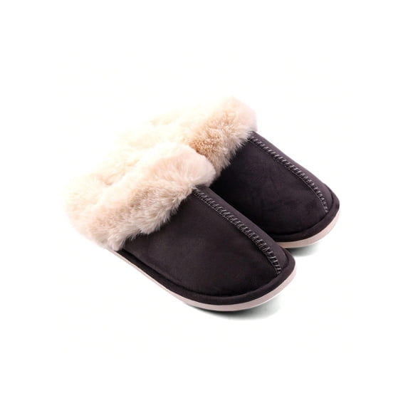 Women’s Plush Lined Slippers - Wool Fluffy Moccasins for Indoor/Outdoor Dual Use - Comfortable & Stylish Shoes for Women