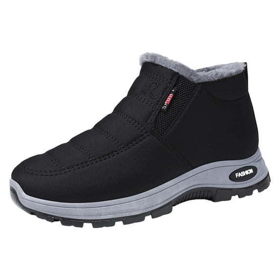 YLYL Women's Winter Snow Boots Waterproof No Slip Warm Fur Lined Slip on Outdoor Hiking Ankle Boots