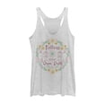 thumbnail image 1 of Women's Pocahontas Follow Path Stitch Racerback Tank Top White Heather X Large, 1 of 3