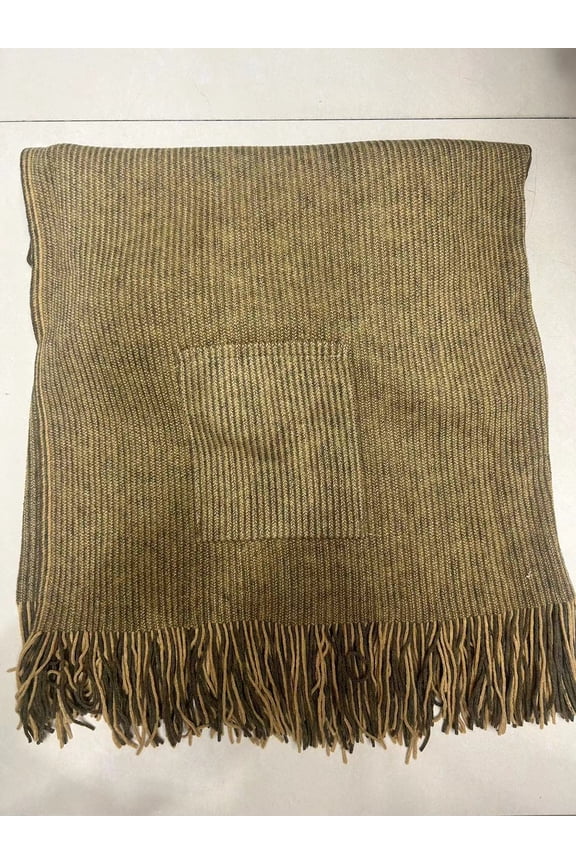 Women‘s Pocket Poncho Cape, Open-Front Knit Shawl Wrap Scarf, 90x140cm,90*140cm,camel