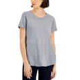 thumbnail image 1 of Women's Pocket T-Shirt Medium Gry XS, 1 of 1