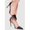 thumbnail image 1 of Women's Pointed Toe Clear Side Stiletto Pumps, 1 of 3