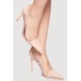 thumbnail image 1 of Women's Pointed Toe Clear Side Stiletto Pumps, 1 of 3