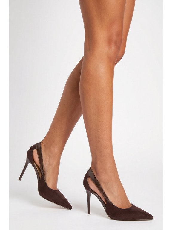 Women's Pointed Toe Cutout Stiletto Pumps