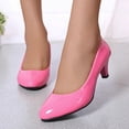 thumbnail image 1 of Women's Pointed Toe High Heels,Wedding Dress Shoes,Patent Leather Pumps,Cute Evening Stilettos, 1 of 5