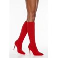 thumbnail image 1 of Women's Pointed Toe Knee High Stiletto Sock Boots, 1 of 6