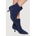 thumbnail image 1 of Women's Pointed Toe Low Heel Ankle Boots, 1 of 3