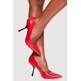 thumbnail image 1 of Women's Pointed Toe Slant Spool High Heels, 1 of 3
