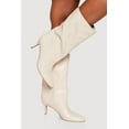 thumbnail image 1 of Women's Pointy Toe Mid Calf Stiletto Boots, 1 of 3