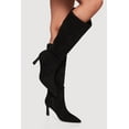 thumbnail image 1 of Women's Pointy Toe Side Zip High Heel Boots, 1 of 3