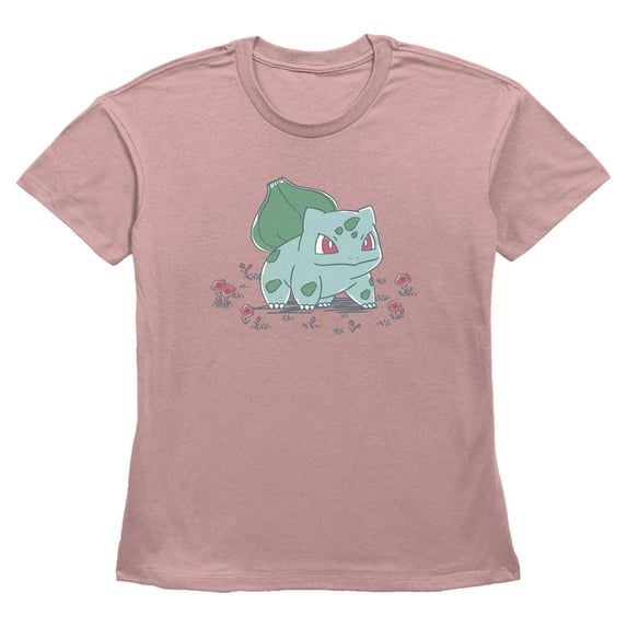 Women's Pokemon Bulbasaur Garden Graphic T-Shirt