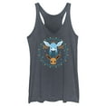thumbnail image 1 of Women's Pokemon Eevee and Glaceon Circle  Racerback Tank Top, 1 of 4