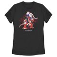 thumbnail image 1 of Women's Pokemon Koraidon Portrait Graphic Tee Black 2X Large, 1 of 4