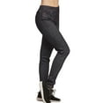 thumbnail image 1 of Women's Polar Fleece Lined Jeggings/ Winter Pants, Black L, 1 Piece, 1 of 5