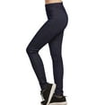 thumbnail image 1 of Women's Polar Fleece Lined Jeggings/ Winter Pants, Blue M, 1 Piece, 1 of 5
