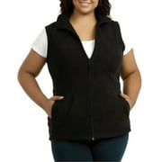 Women s Polar Fleece Vest Full Zip Up with Pockets Plus Size Sleeveless Fuzzy Casual Lightweight Warm Jacket Spring Fall Winter Womenswear Outdoor