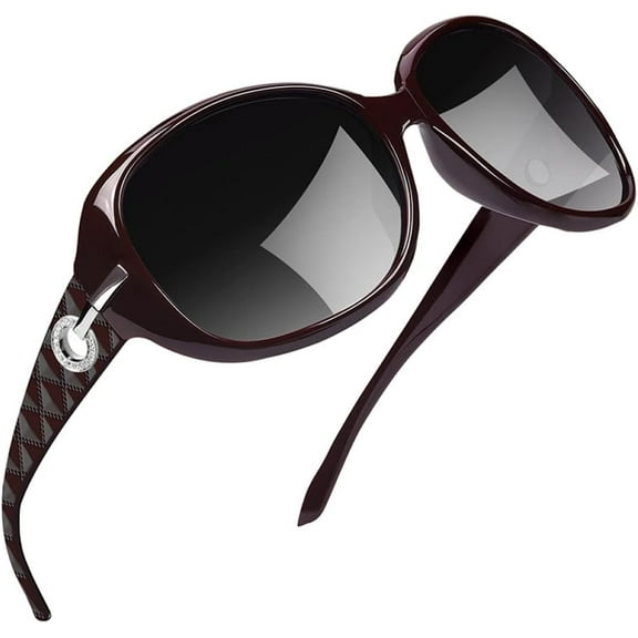 Women's Polarized Sunglasses UV400 Retro Diamond Butterfly Frame Eyewear Wear Sunscreen Glasses Ladies Sunglas