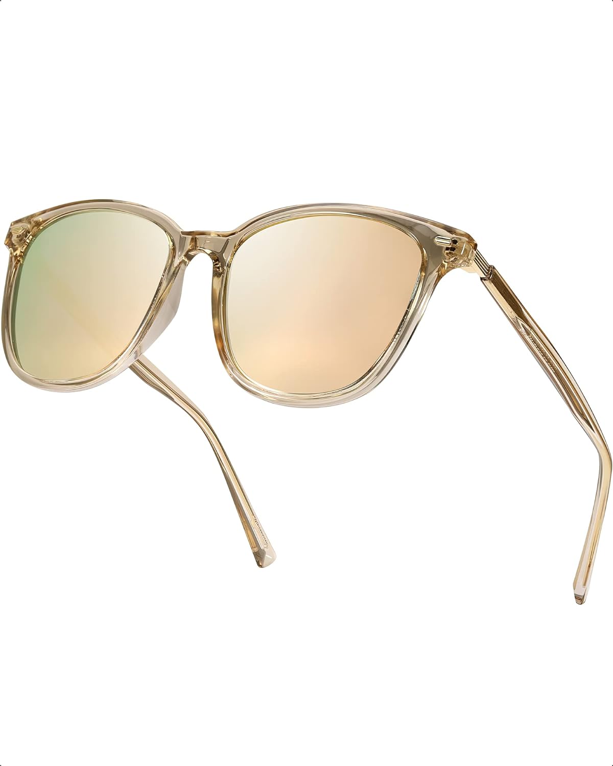 Occhiali Da Sole Polarizzati Donna Myiaur | Montatura Avvolgente Con Asta Elegante | Protezione UV400 Per Guida E Outdoor