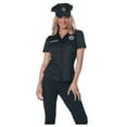 thumbnail image 1 of Underwraps Police Adult Costume Fitted Shirt Small, 1 of 2