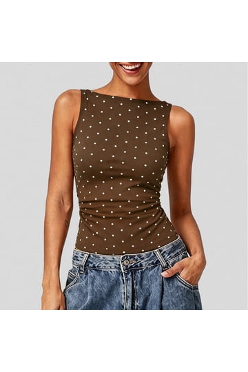 Boat Neck Tank Tops