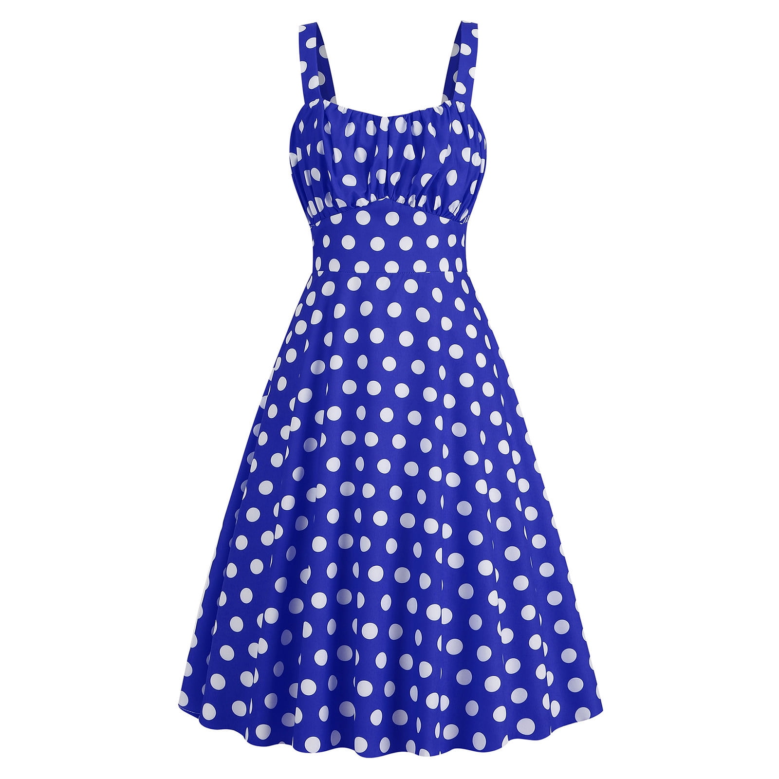 chinese dress ladies Clarisse Pleated Maxi Dress - Polka Dot