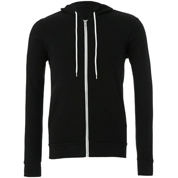 Women's Poly-Cotton Fleece Full-Zip Hoodie
