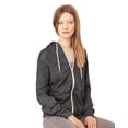 thumbnail image 1 of Women's Poly-Cotton Fleece Full-Zip Hoodie, 1 of 1