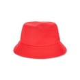 thumbnail image 1 of Women's Polyester Twill Bucket Hat by Way to Celebrate, One Size, Red Engine, 1 of 4