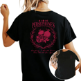 thumbnail image 1 of Women's Pomegranates Greek Mythology Graphic T Shirt Romance Book Lover Print Casual Short Sleeve Round Neck Top Black S-5XL, 1 of 5