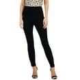 thumbnail image 1 of Women's Ponte Lace-Up Skinny Pants Deep Black M, 1 of 1