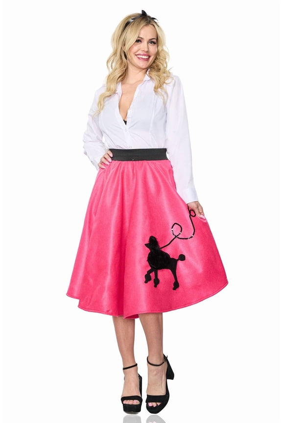 Women's 50s Poodle Woman Skirt Costume X-Large 12-14